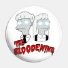 The Bloodening White Pin Official The Simpsons Merch