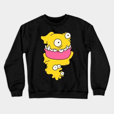 Strange Yellow Regurgitating Creature Crewneck Sweatshirt Official The Simpsons Merch