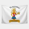 Blonde Duffgirl Tapestry Official The Simpsons Merch