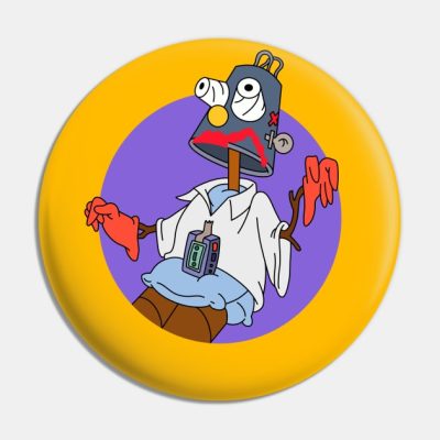I Work Hard For The Money Pin Official The Simpsons Merch