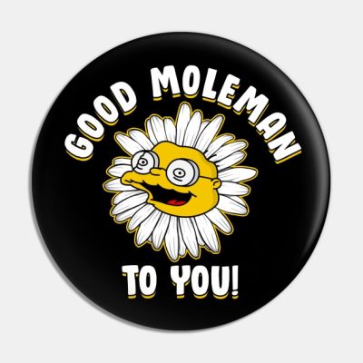 Good Moleman To You Pocket Pin Official The Simpsons Merch