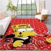 The Bart Simpson Cool Vibe Area Rug For Christmas Living Room Rug US Gift Decor - The Simpsons Store