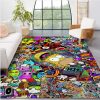 The Simpson Bart Simpson Area Rug For Christmas Living Room Rug US Gift Decor - The Simpsons Store