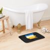 Vintage Retro Homer Protagonist Simpson Love You Bath Mat Official The Simpsons Merch