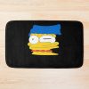 Vintage Retro Homer Protagonist Simpson Love You Bath Mat Official The Simpsons Merch