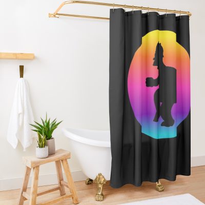 Gift Idea Homer Protagonist Simpson Funny Graphic Gifts Shower Curtain Official The Simpsons Merch