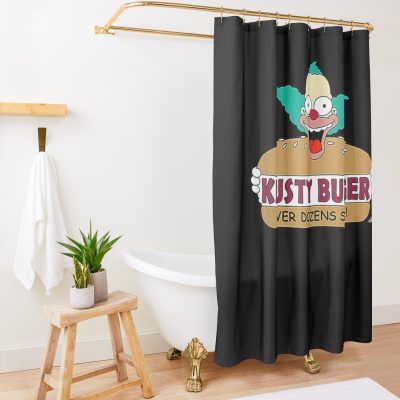 Mens My Favorite Homer Protagonist Simpson Gifts Music Fans Shower Curtain Official The Simpsons Merch