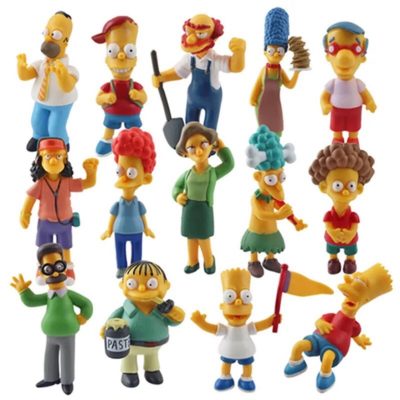 The Simpsons Action Decoration Figures Toys