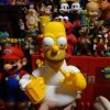 21CM The Simpsons Figure Creative Kids DIY Money Banking Toys Doughnut Beer Money Box Saving Pot 2 - The Simpsons Store