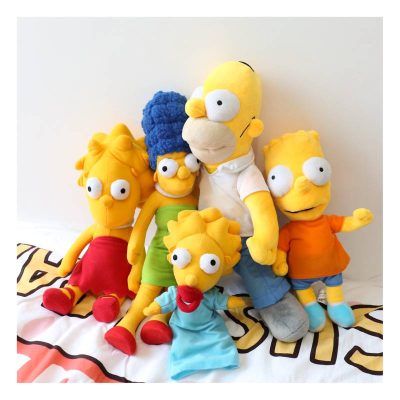 The Simpsons Soft Stuffed Doll Cute Figure Toys
