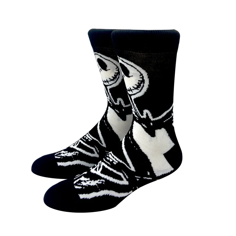 2023 New Anime Simpsons Men Socks Harajuku Cotton Long Socks Women Knee High Cosplay Sock Adult 1 - The Simpsons Store
