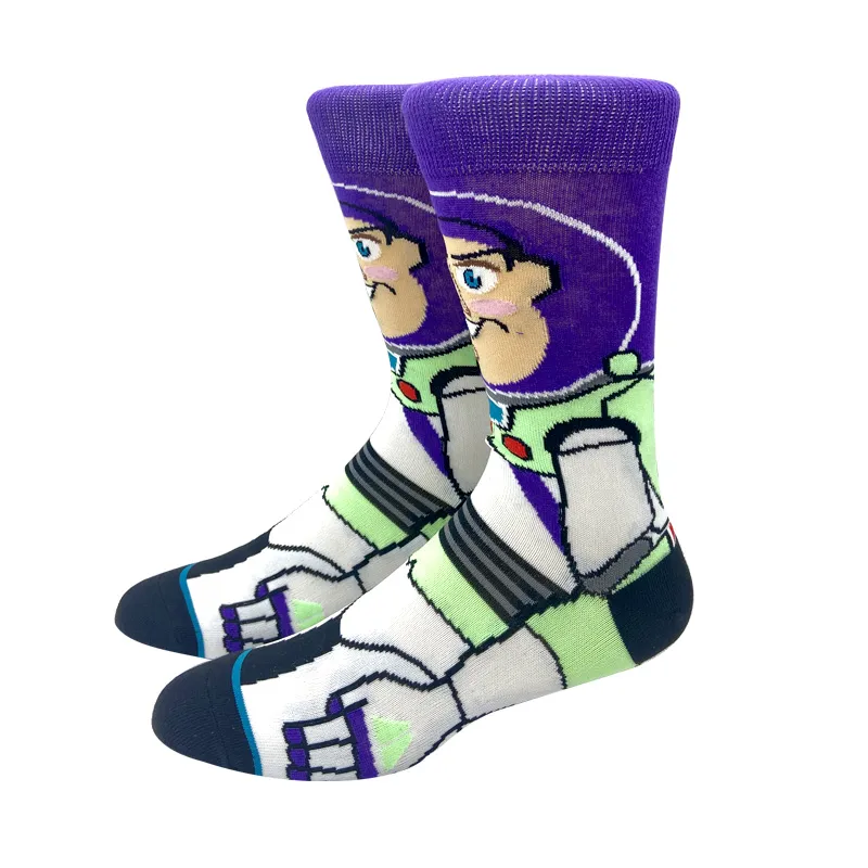 2023 New Anime Simpsons Men Socks Harajuku Cotton Long Socks Women Knee High Cosplay Sock Adult 3 - The Simpsons Store