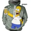 2023 New Spring Men Women 3D Print The S Simpsons Hoodie Unisex Streetwear Pullover Funny Hoodies - The Simpsons Store