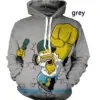 2023 New Spring Men Women 3D Print The S Simpsons Hoodie Unisex Streetwear Pullover Funny Hoodies 5 - The Simpsons Store