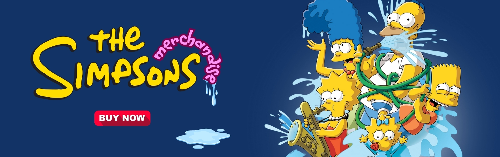 The Simpsons Merchandise Banner - The Simpsons Merchandise