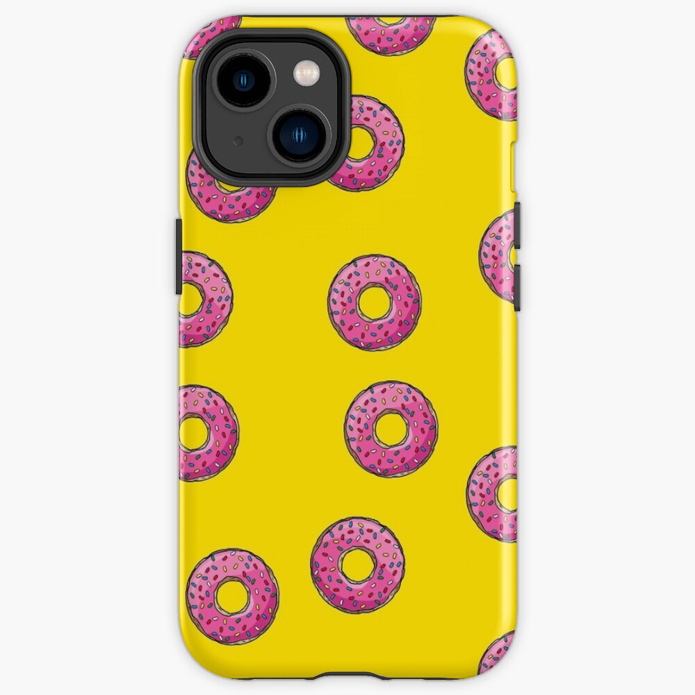 Pink Donut Iphone Case