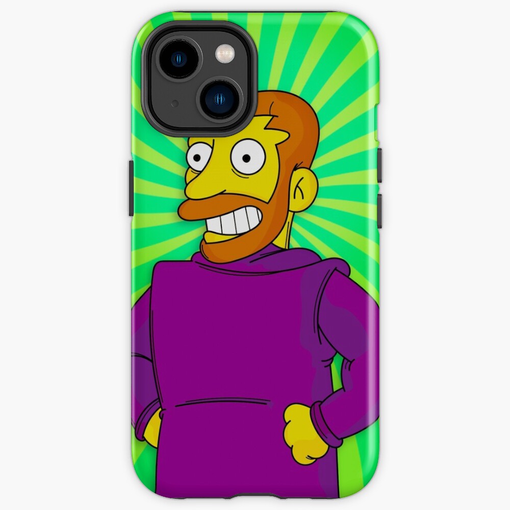 Hank Scorpio Backwards Coat Green Simpsons Iphone Case