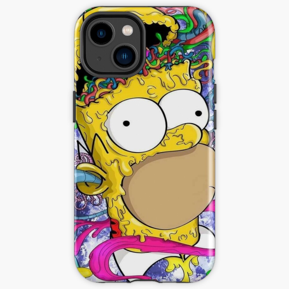 Crazy Homer Iphone Case