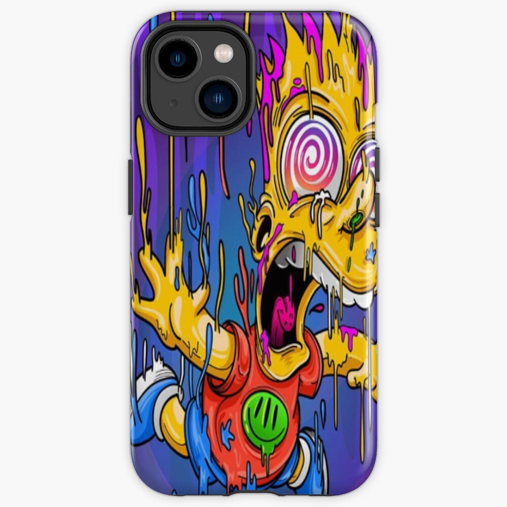 Crazy Bart Iphone Case