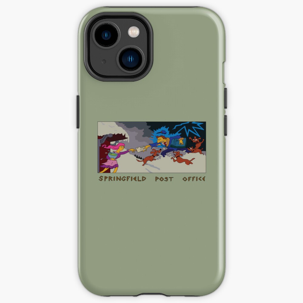 Springfield Post Office Iphone Case