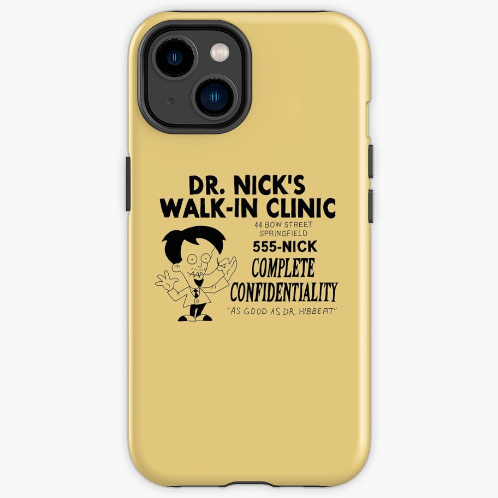 Dr Nick Ad Iphone Case