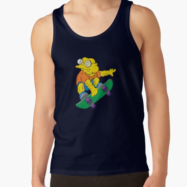 Hans Moleman Simpsons Tank Top - Image 6
