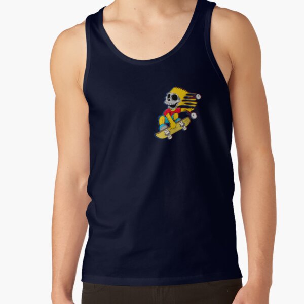 Skate Free Or Die Tank Top - Image 6