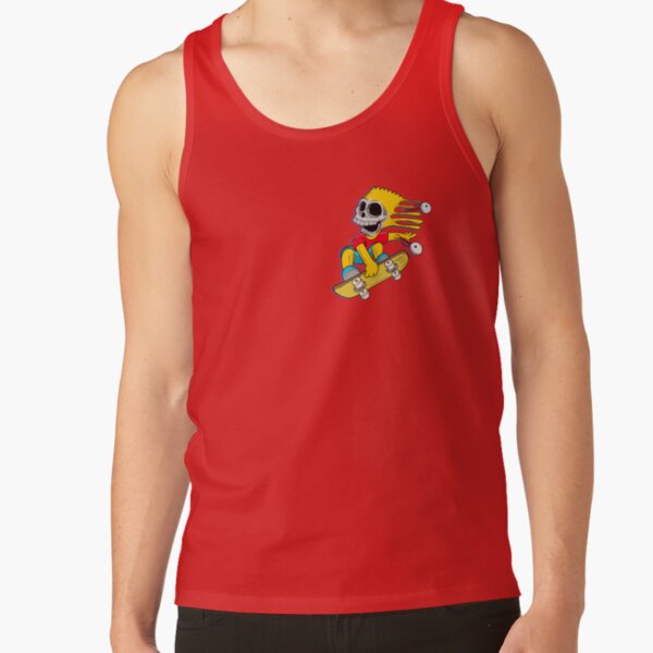 Skate Free Or Die Tank Top - Image 5