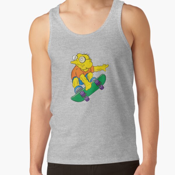 Hans Moleman Simpsons Tank Top - Image 4