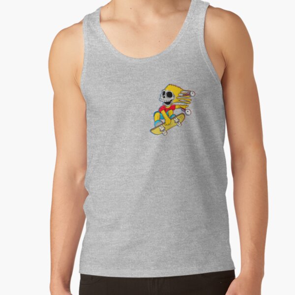 Skate Free Or Die Tank Top - Image 4