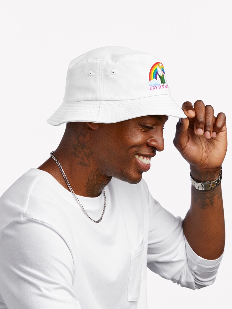 Gay For Moleman Bucket Hat - Image 3