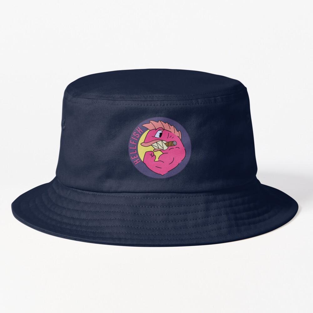 Flying Hellfish Simpsons Bucket Hat
