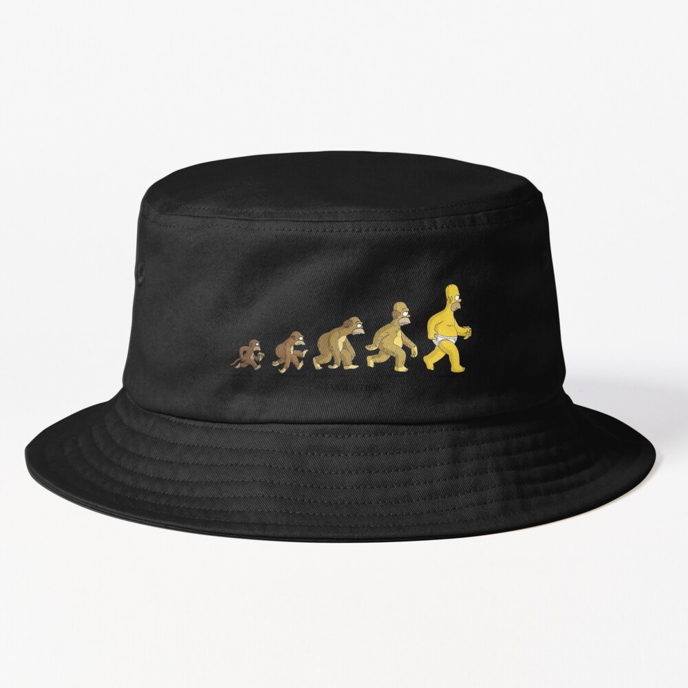 Evolution Simpsons Bucket Hat