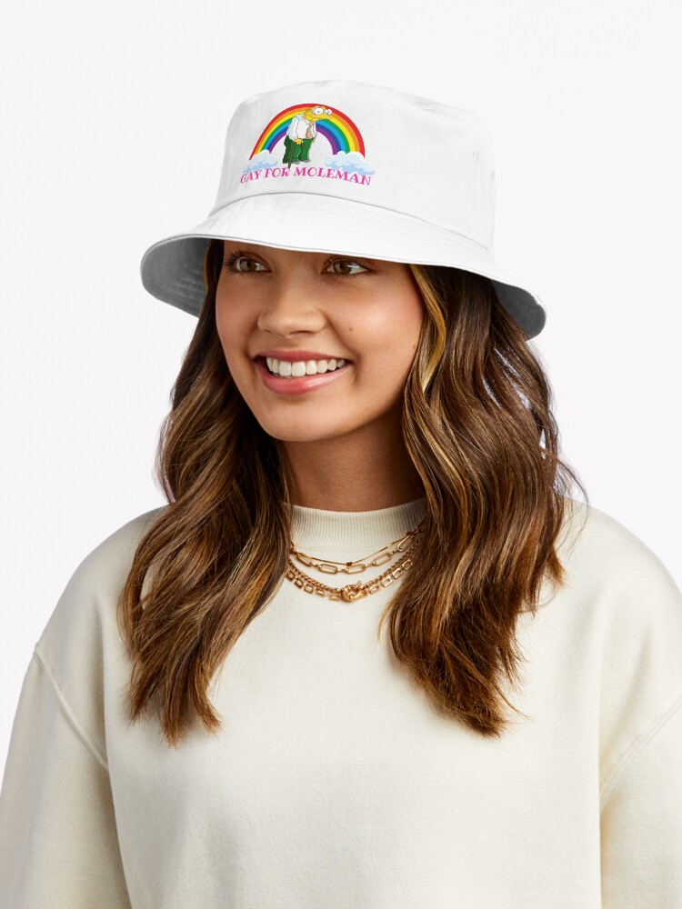 Gay For Moleman Bucket Hat - Image 2
