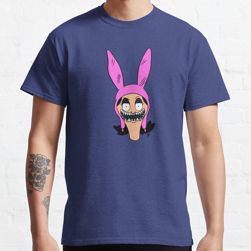 Nightmare Louise Lavender Background T-shirt - Image 5
