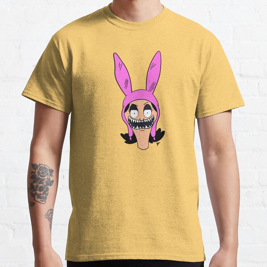 Nightmare Louise Lavender Background T-shirt - Image 7