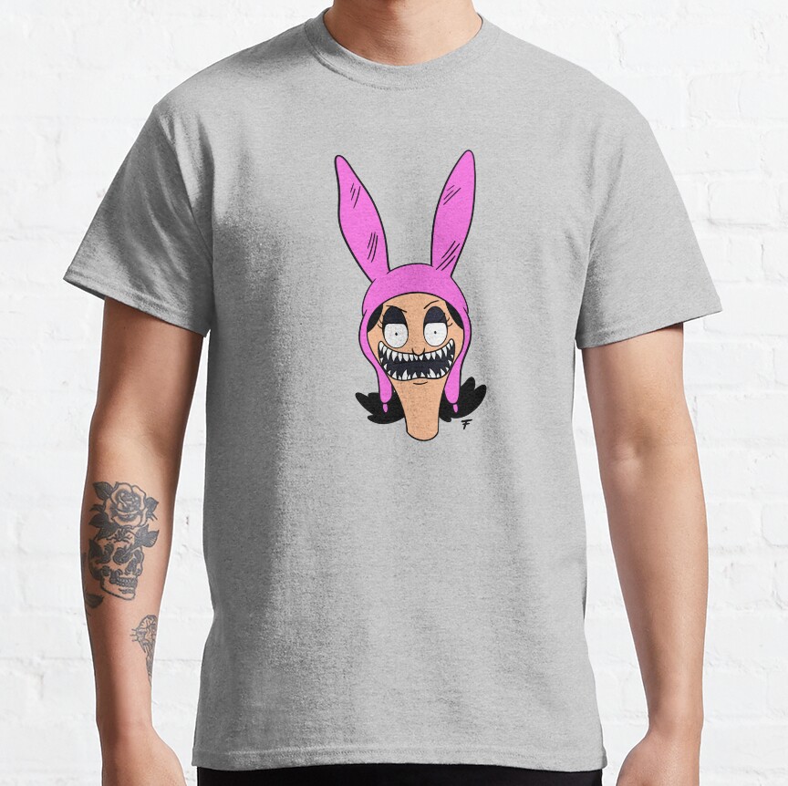 Nightmare Louise Lavender Background T-shirt - Image 4