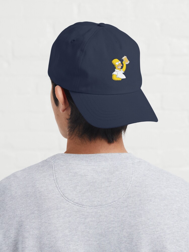 Homer Simpson Holding Beer Duff Cap - Image 3