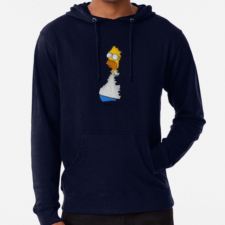 Homer In The Bushes Hoodie