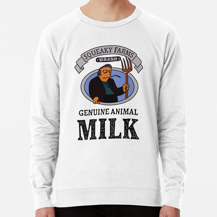 Squeaky Farms Genuine Animal Milk Sweatshirt - Image 2