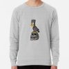 ssrcolightweight sweatshirtmensheather greyfrontsquare productx1000 bgf8f8f8 16 - Simpsons Shop