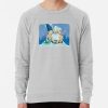 ssrcolightweight sweatshirtmensheather greyfrontsquare productx1000 bgf8f8f8 35 - Simpsons Shop