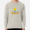 ssrcolightweight sweatshirtmensoatmeal heatherfrontsquare productx1000 bgf8f8f8 12 - The Simpsons Merchandise