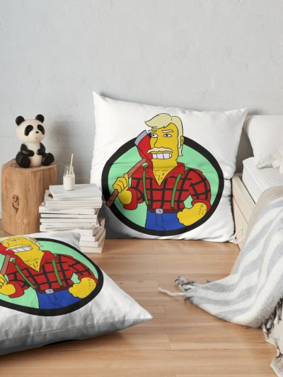 throwpillowsecondary 36x361000x1000 bgf8f8f8 23 - The Simpsons Merchandise