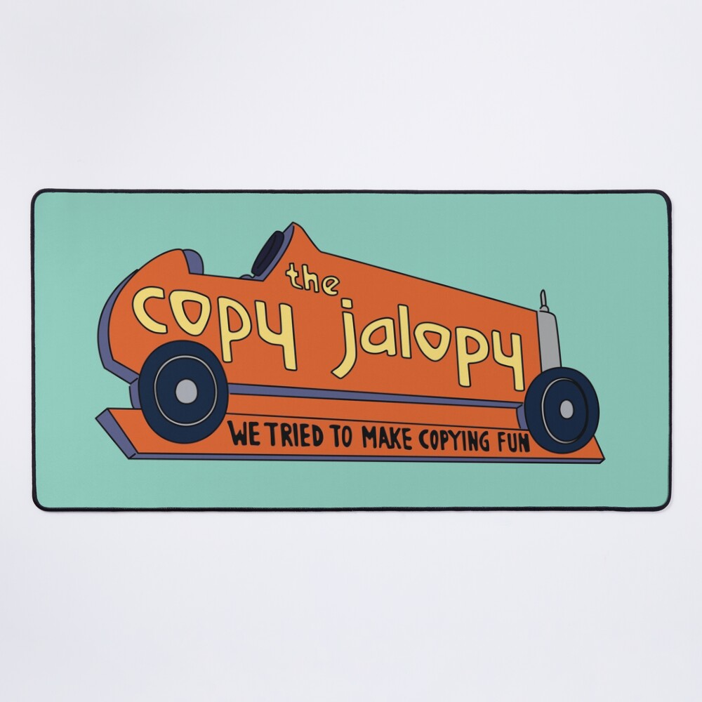 The Copy Jalopy Mouse Pad